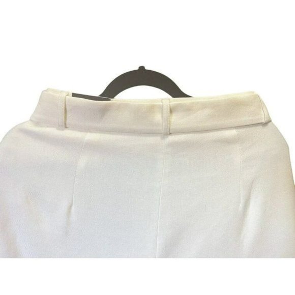 EXPRESS Light Beiges Women’s Pants Ankle Super HighRise Belted Size 4 NWT - Picture 12 of 16